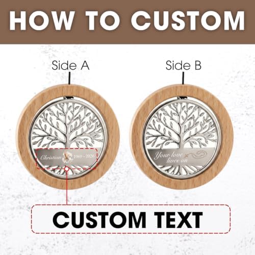 Personalized Memorial Wind Chimes Loss of Christian Ones - Image 2