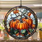 Pumpkin Garden Acrylic Suncatcher - Image 4