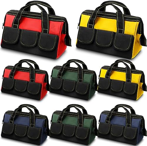 Silkfly 13 Inch 8 Pcs Tool Bags for Men,Waterproof Tools Organizer Bag by Silkfly