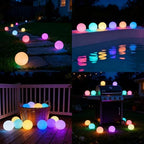 LanPool Floating Pool Light Ball,RGB Color Changing Bath Hot Tub Light 6pcs - Image 6
