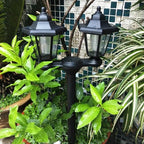 Unomor Solar Garden Light Dual-Head Hexagonal Lawn Ground Plug Lamp Waterproof Solar Stick Light for Outdoor Pathway and Yard Decoration - Image 7