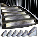 VOLISUN Solar Stair Lights 6 Pack, Solar Step Lights Waterproof IP67 by VOLISUN