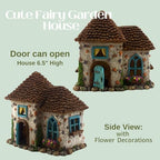 PRETMANNS Fairy Garden House Kit for Outside - Pinecone, 2 Fairies & Sign - Image 3
