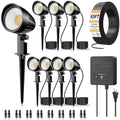 12W Low Voltage Landscape Lighting Kit, Outdoor Spotlight Yard 8Pack by SOROP