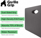GORILLA GRIP® Extra Thick Foam Kneeling Pad for Gardening, 17.5x11 Charcoal - Image 2