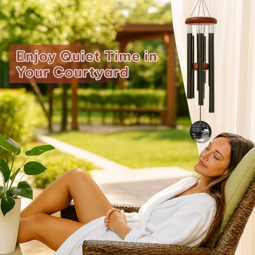 Personalized Organ Memorial Wind Chime, Custom Name & Year - Image 2