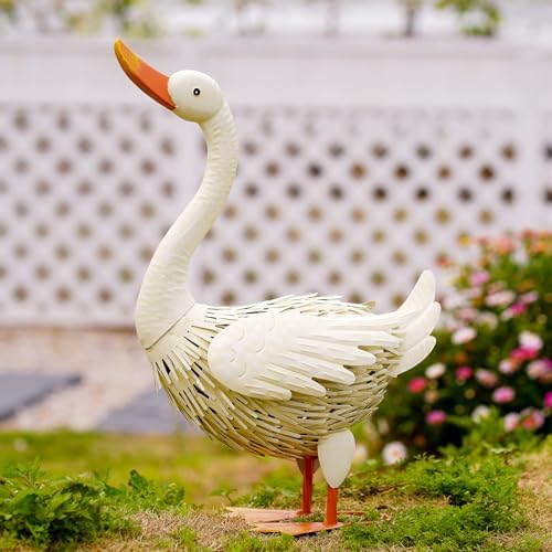 Goodeco Goose Statue for Garden Decor - Outdoor Figurine for Yard Porch by Goodeco