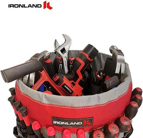 IRONLAND Bucket Tool Organizer Fit 3.5-5 Gallon Bucket, 51 Pockets - Image 4