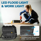 Leddictive 1 Pack 300W LED Flood Lights Outdoor, 3CCT Outside Work Light - Image 6