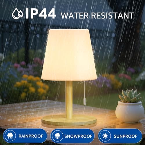 uuffoo Shower Lamp Rechargeable Cordless Light Waterproof for Bathroom Spa - Image 6