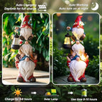 twinbling 17 in Large Garden Gnome Statue with Solar Lights - Image 4