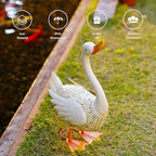 Goodeco Goose Statue for Garden Decor - Outdoor Figurine for Yard Porch - Image 5