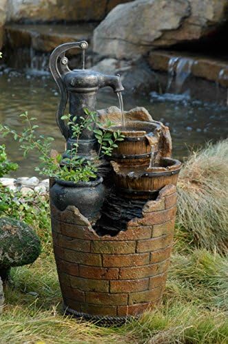 Glenville Water Pump Cascading Water Fountain - Image 2
