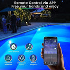 LyLmLe LED Pool Lights 50W Double Lights with APP Control for Giant Pools - Image 7