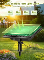 Brightown 208FT Solar String Lights Outdoor, IP65 Waterproof, Remote, Timer - Image 4