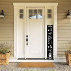 Spring Porch Sign Happy Spring Sign for Front Door 8"x63" Spring Door Decor Vertical Wood Porch Sign Wooden Tall Welcome Sign Farmhouse Standing Wooden Hanging Sign for Home Indoor Outdoor - Image 2