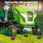 Solar Ground Lights Outdoor Waterproof Flat Garden Solar Disk Lights Floor - Image 5