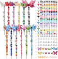 380Pcs Beaded Garden Stake,Butterfly Fairy Wand Decorative Stakes by YHMQDU