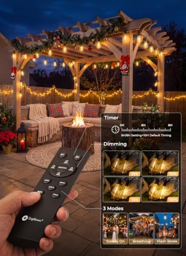 Brightown 76FT Solar String Lights Outdoor Waterproof, 26Hrs Runtime - Image 5