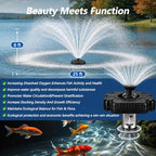 Pond Fountain Aerator，1HP 110V 750W Fountain Pump - Image 4