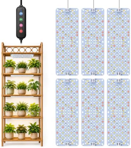 SDOVUERC Full Spectrum Grow Panel Lights for Indoor Plants and Shelves. by SDOVUERC