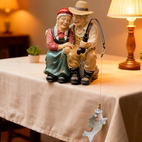 Teaeeno Couple Decor Outdoor, Timeless Moments for A Lifelong Partnership, The Top Choice for Garden/Patio Decor,Gift for Valentine, Wedding for Husband and Wife, Farmhouse Decor - Image 2