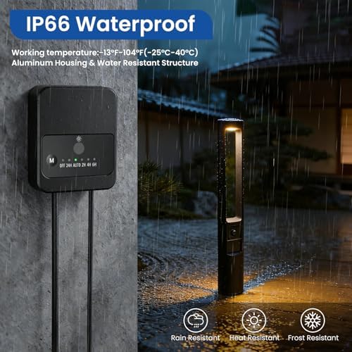 Low Voltage Landscape Lighting All-in-One Pathway Lights 5W 4-Pack - Image 5