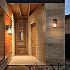 Exterior Wall Light Vintage Rust Kerosene Style Wall Lantern Outdoor Wall Light,Porch Sconces Waterproof Metal Wall Sconce Lighting Wall Lamp for Front Door(Bulb Not Included) - Image 4