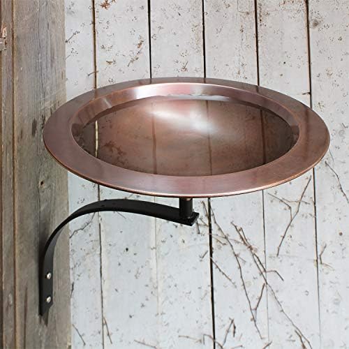 Achla Designs Classic II Copper Birdbath - Image 7