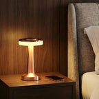 Riakrum 4 Pcs LED Cordless Table Lamp Bulk Rechargeable,Rose Gold - Image 5