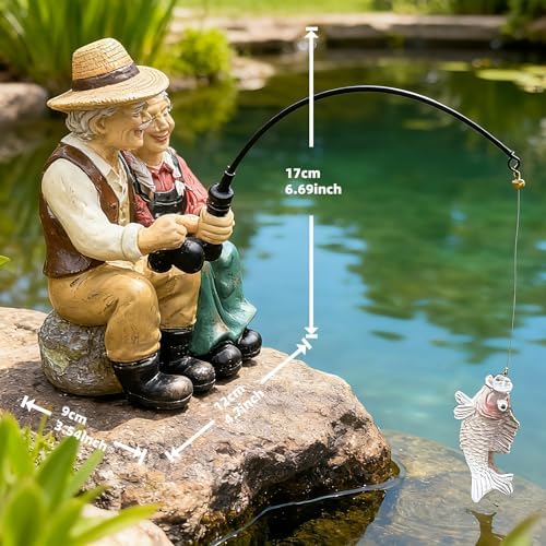 Teaeeno Couple Decor Outdoor, Timeless Moments for A Lifelong Partnership, The Top Choice for Garden/Patio Decor,Gift for Valentine, Wedding for Husband and Wife, Farmhouse Decor - Image 3