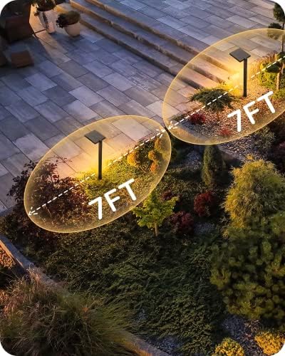 EDISHINE Low Voltage Landscape Lighting, LED Modern Pathway Lights 4 Pack - Image 4
