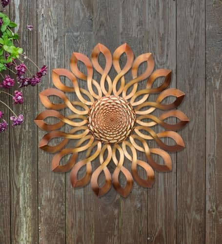 Regal Art & Gift Large Metal Sun Wall Decor, Indoor & Outdoor Sunburst Art - Image 3