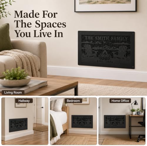 Custom Metal Air Return Vent Cover Decorative,Custom Name Size Color - Image 6