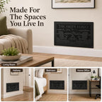 Custom Metal Air Return Vent Cover Decorative,Custom Name Size Color - Image 6
