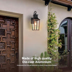 ALVIME Bronze Outdoor Wall Sconces - Image 5