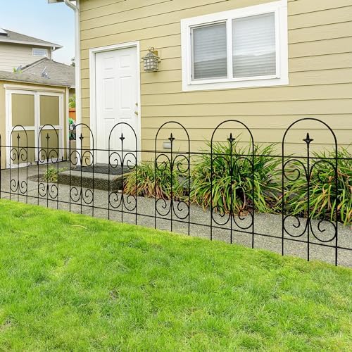 Thealyn 20ft x 32" Metal Decorative Halloween Fence(14-Panel Set) - Image 3