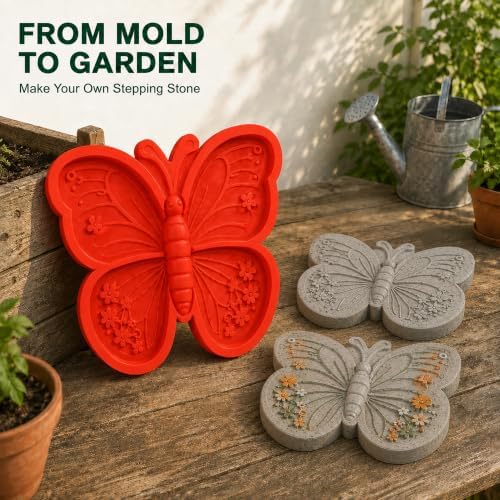 Outdoor Sunflower Stepping Stone Mold for Concrete - Image 2