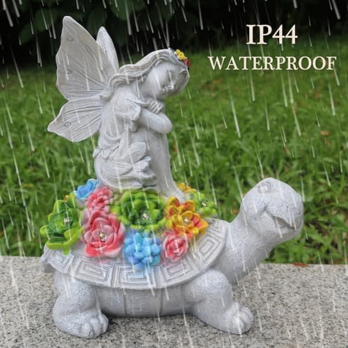 Solar Turtles For Outdoors Solar Turtle Garden Decor Solar Turtle Lights - Image 4