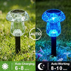 16 Pack Solar Lights Outdoor Color Changing Mushroom Garden Lights - Image 4