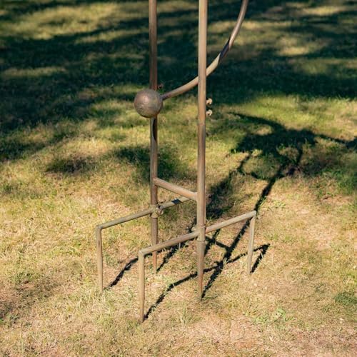Large Rocking Animals with Flapping Wings Garden Stakes (Bronze, Flying Pig) - Image 6