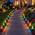 Solar Bubble Pathway Lights, 8 Modes Crystal Lights for Yard Walkway，C：40pc by Unknown