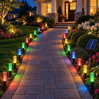 Solar Bubble Pathway Lights, 8 Modes Crystal Lights for Yard Walkway，C：40pc by Unknown