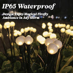 10 Packs Solar Garden Firefly Lights Outdoor - Image 4