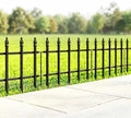 Thealyn 12" H x 16" W Decorative Metal Garden Border Fence, 5 Panels 6.6 Ft by ThealynGardens