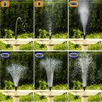 Solar Fountain Pump, 2026 Updated 2.5W Solar Powered Water Fountain with 6 Replacement Nozzles, Floating Solar Fountain for Bird Bath, Pond, Pool, Garden and Backyard - Image 5