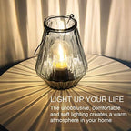 Battery Operated Lamp Hanging, Cordless LED Table Lamp with Timer - Image 3