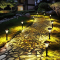 GIGALUMI 16 Pack Solar Lights Outdoor Waterproof, Solar Garden Lights by GIGALUMI