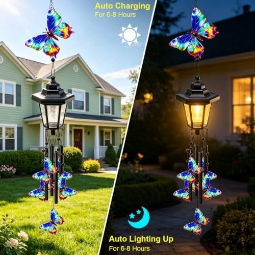 VOOKRY Wind Chime Gifts for Women Mom Grandma Wife Sister Daughter Neighbor - Image 3