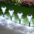 Mancra Solar Lights Outdoor Waterproof, 16 Pack Mushroom Solar Pathway Lights Dusk to Dawn Solar Landscape Lights for Yard, Walkway, Garden Decor, Cool White by Mancra